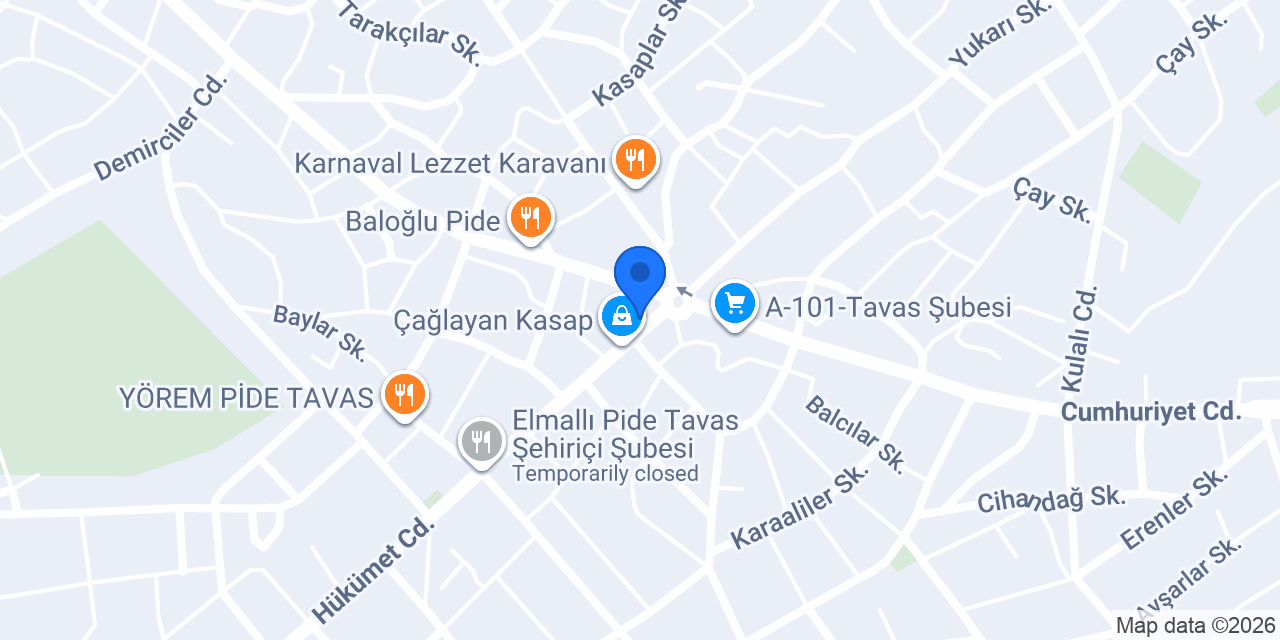 BALOĞLU APART REZİDANS konumu