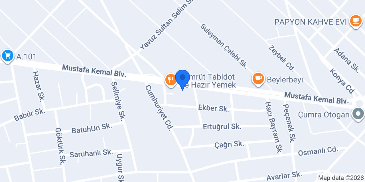 FERAH HALI YIKAMA FABRİKASI konumu