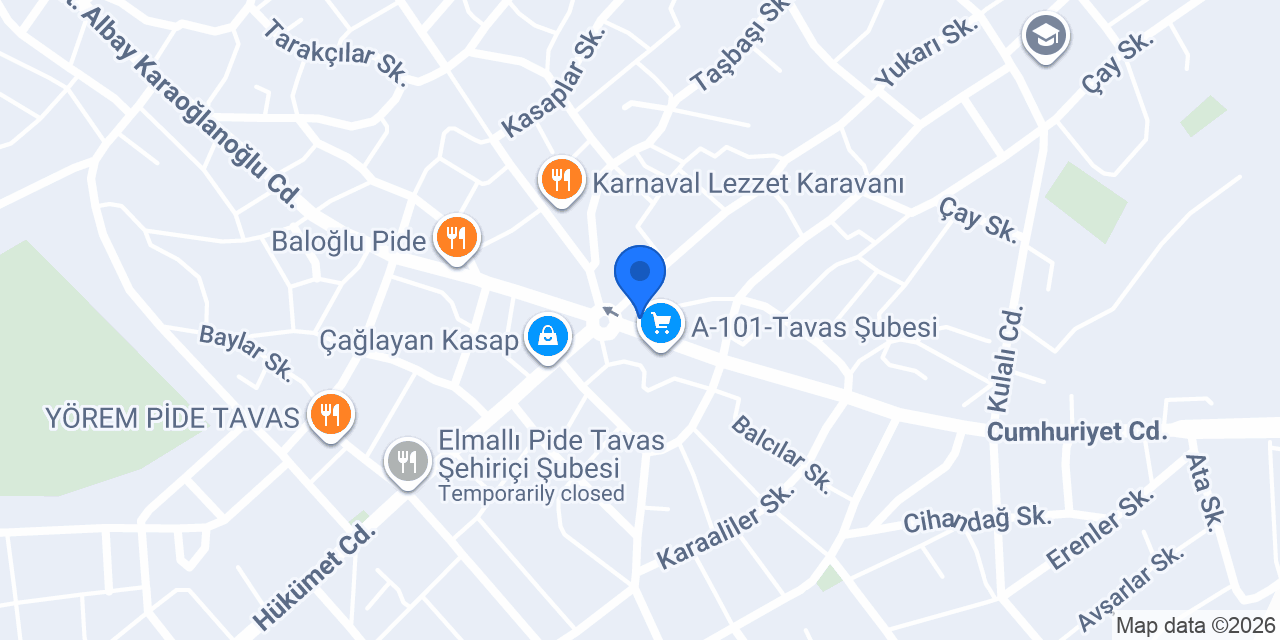 Pamukkale Turizm konumu