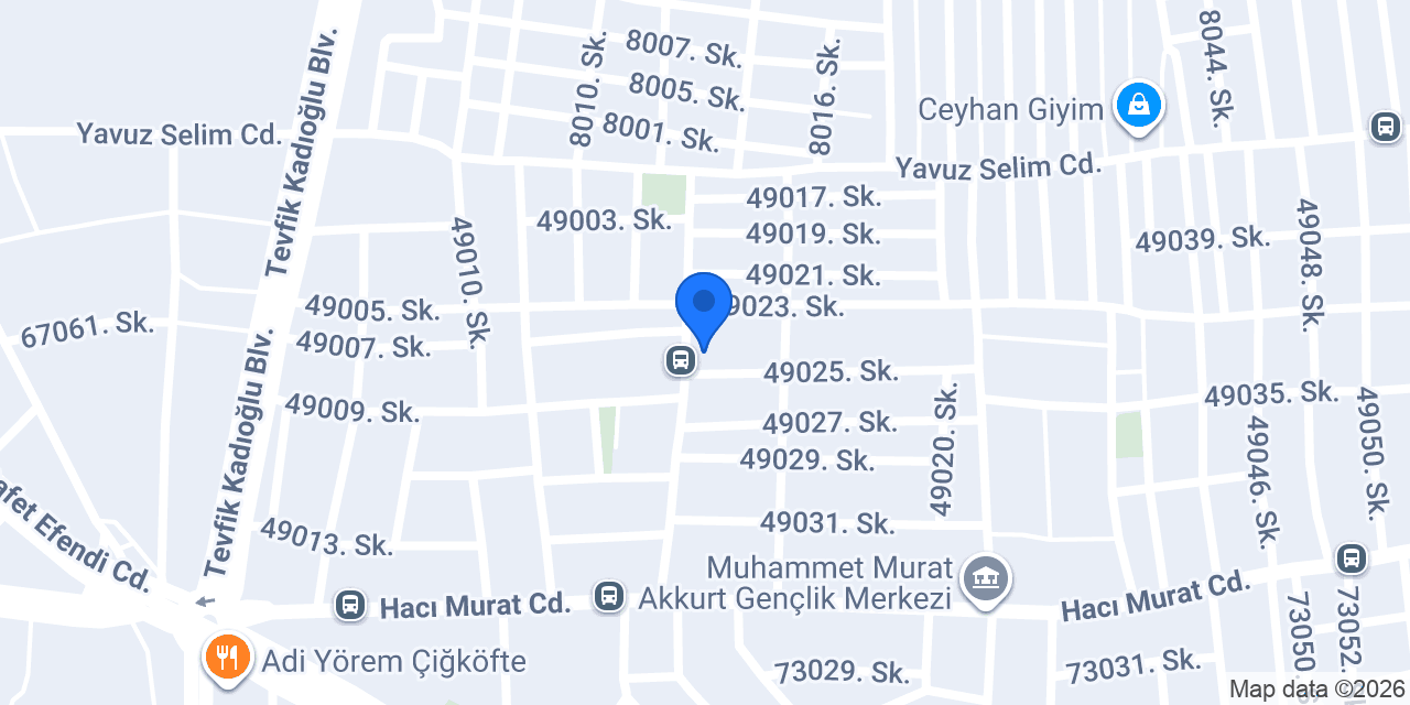 Ümit Mobilya konumu