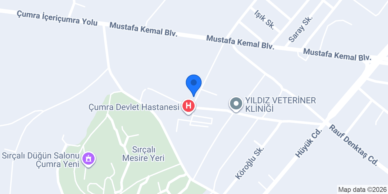 Ersöz Eczanesi konumu