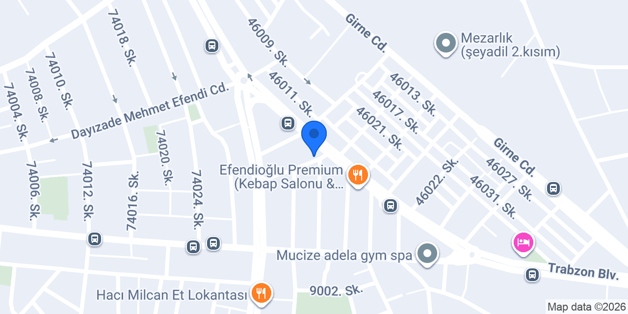 Mehtap'ın Mutfağı konumu