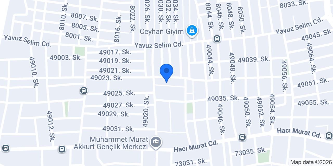 Uyar Mobilya üreticisi konumu
