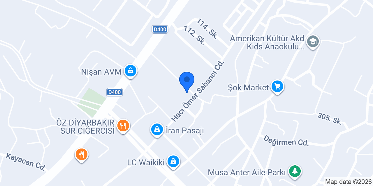 Öner mobilya konumu