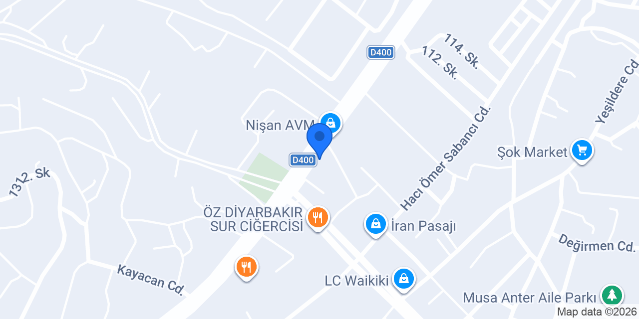 Sürat Kargo Yüksekova Şube konumu