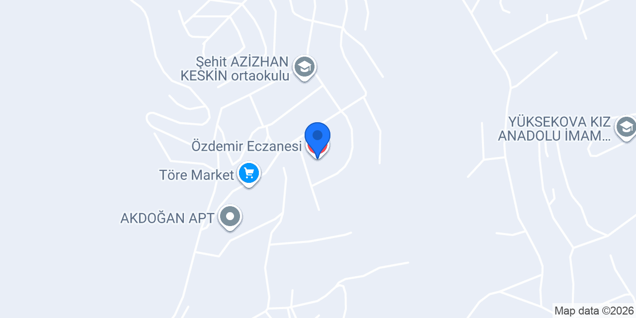 Özdemir Eczanesi konumu