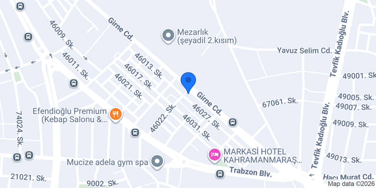 MarPom (Maraş Sondaj Pompa) konumu