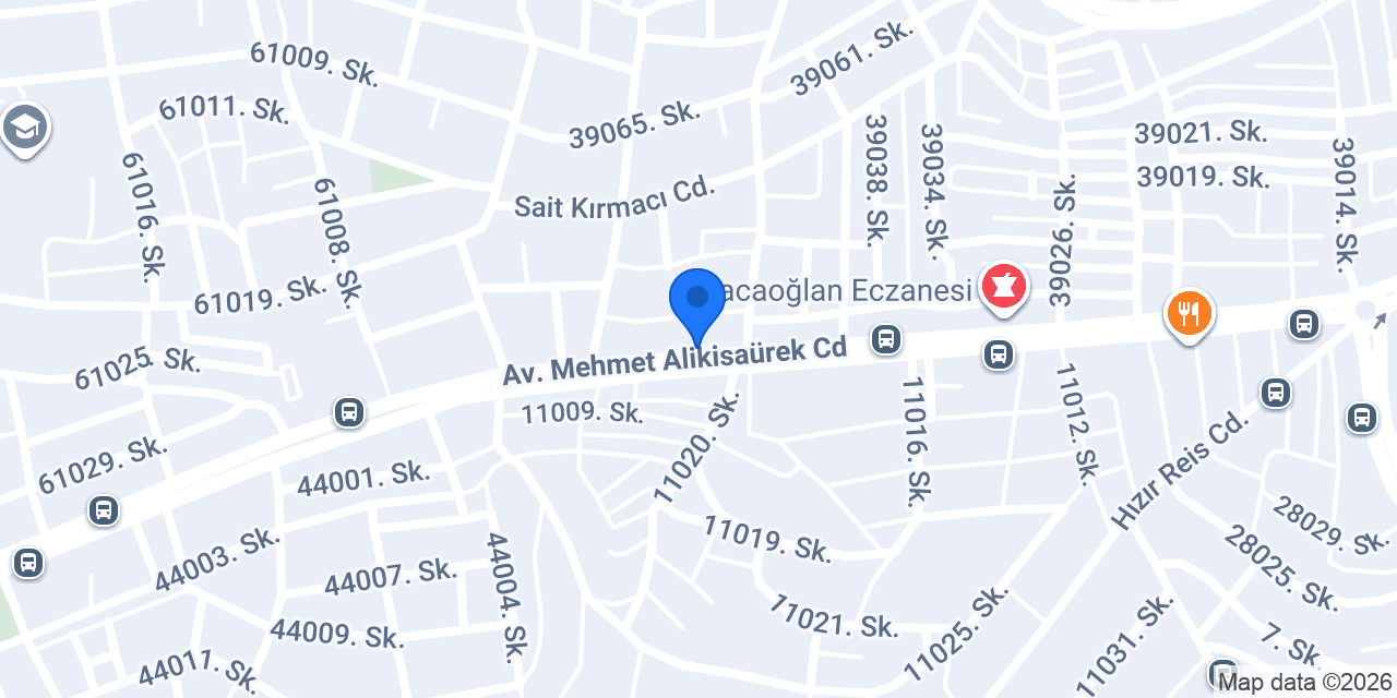 Biricik Çiçek Evi konumu