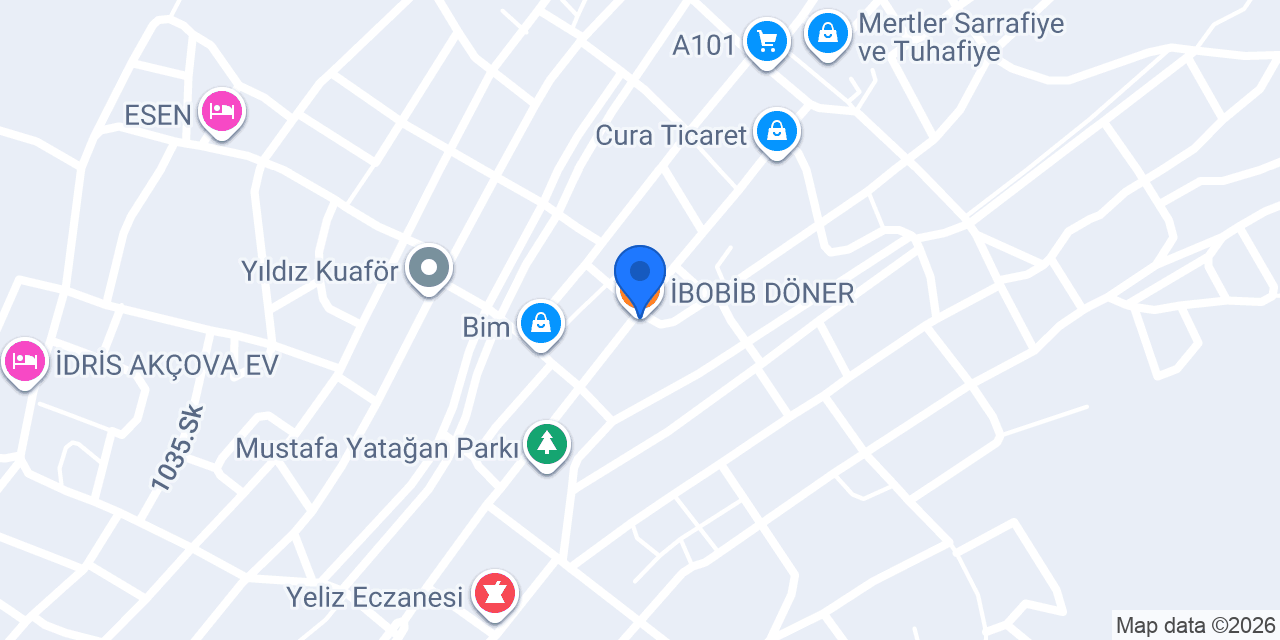 İBOBİB DÖNER konumu