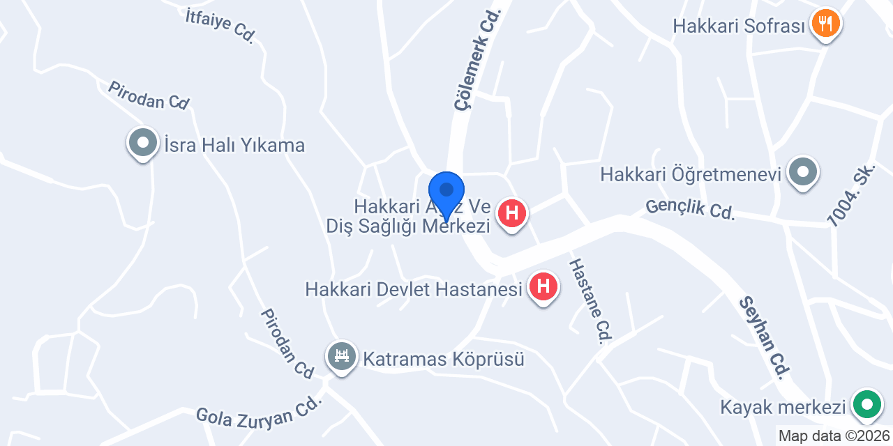 Nazlı Pastanesi konumu