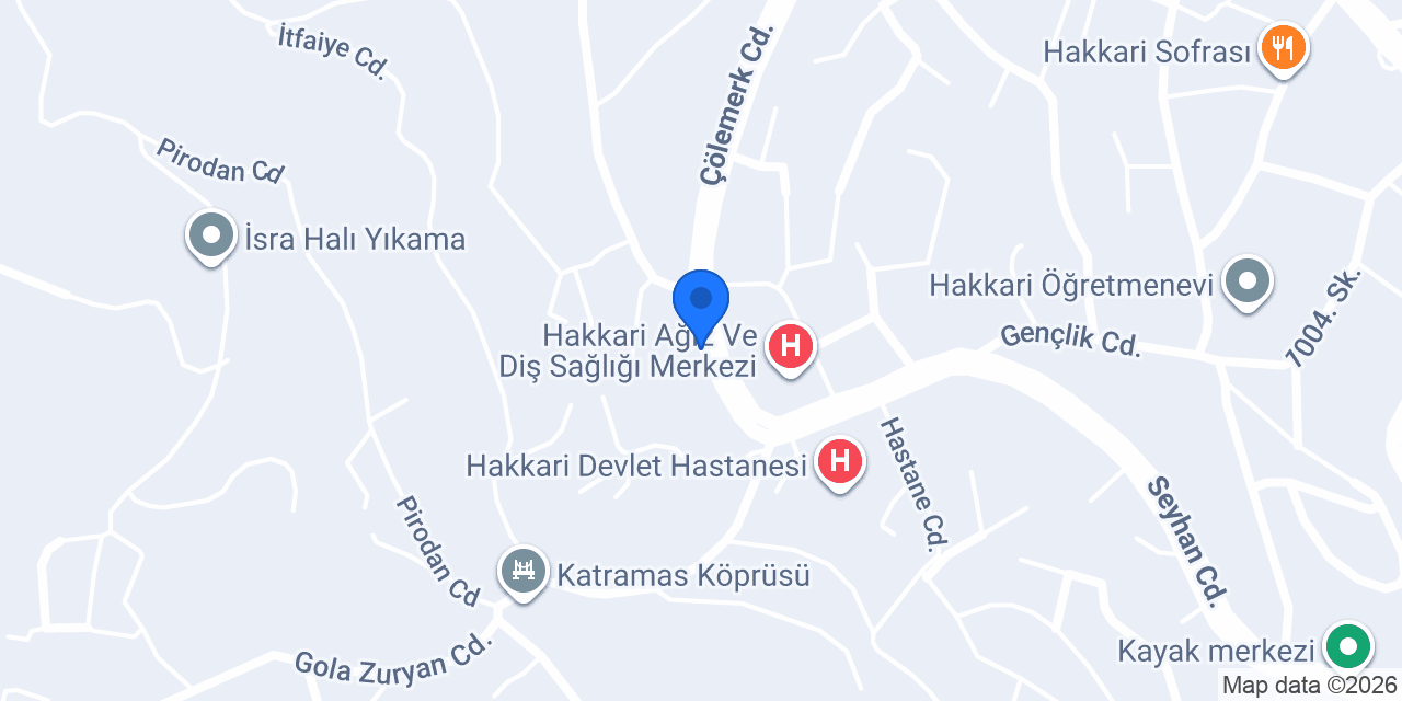 DHL eCommerce - Hakkari Şubesi konumu