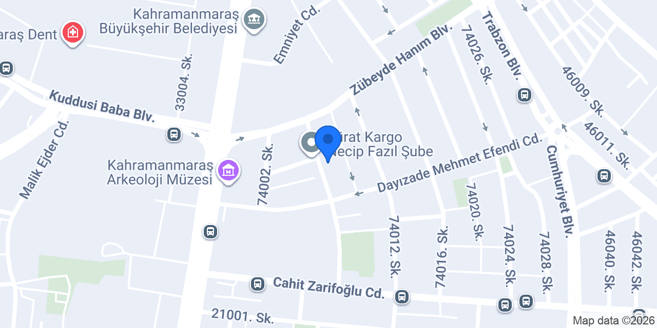 Elit Rent A Car konumu