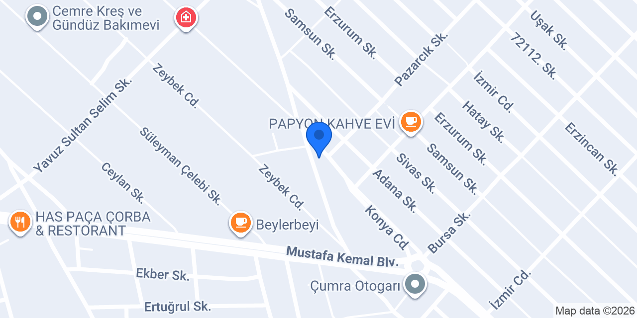 Dedemoglu mahalle muhtarlığı konumu