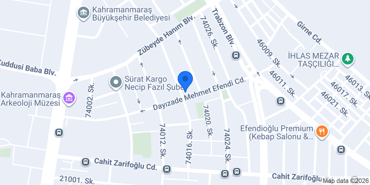 DHL eCommerce - Zübeyde Hanım Şubesi konumu