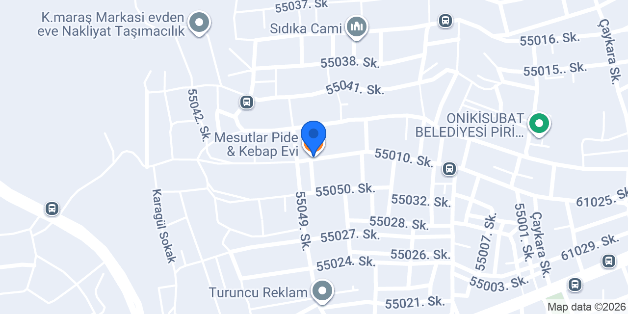 Mesutlar Pide & Kebap Evi konumu