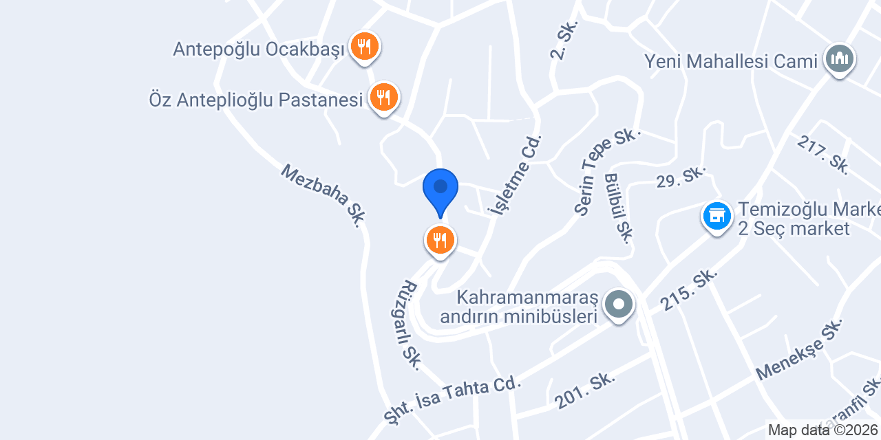 Adil Usta Tatlım Kebap Salonu konumu