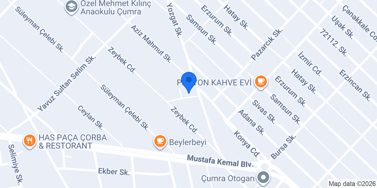 FARUK ŞİMŞEK konumu