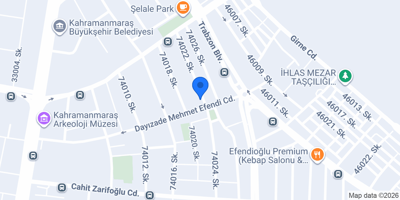 Gülhane Cafe konumu