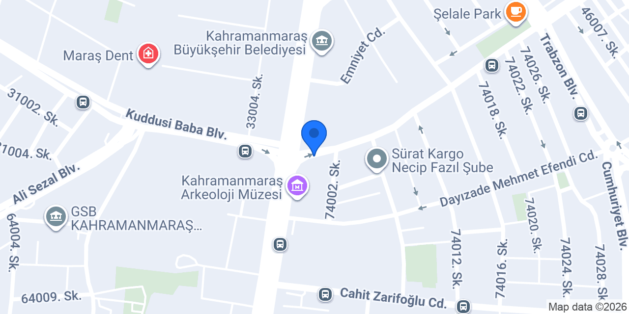 ANALİZ PSİKOTEKNİK MERKEZİ konumu