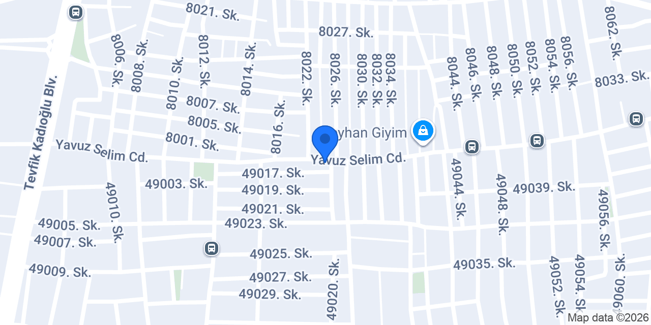 Gülçin Şekerleme 1 konumu