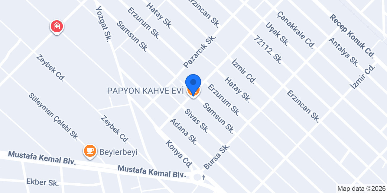 VİP AUTO konumu