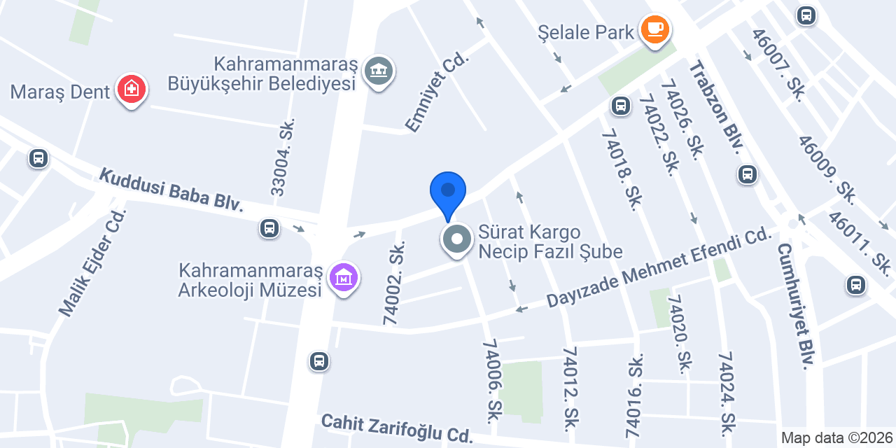33 TANTUNİ konumu