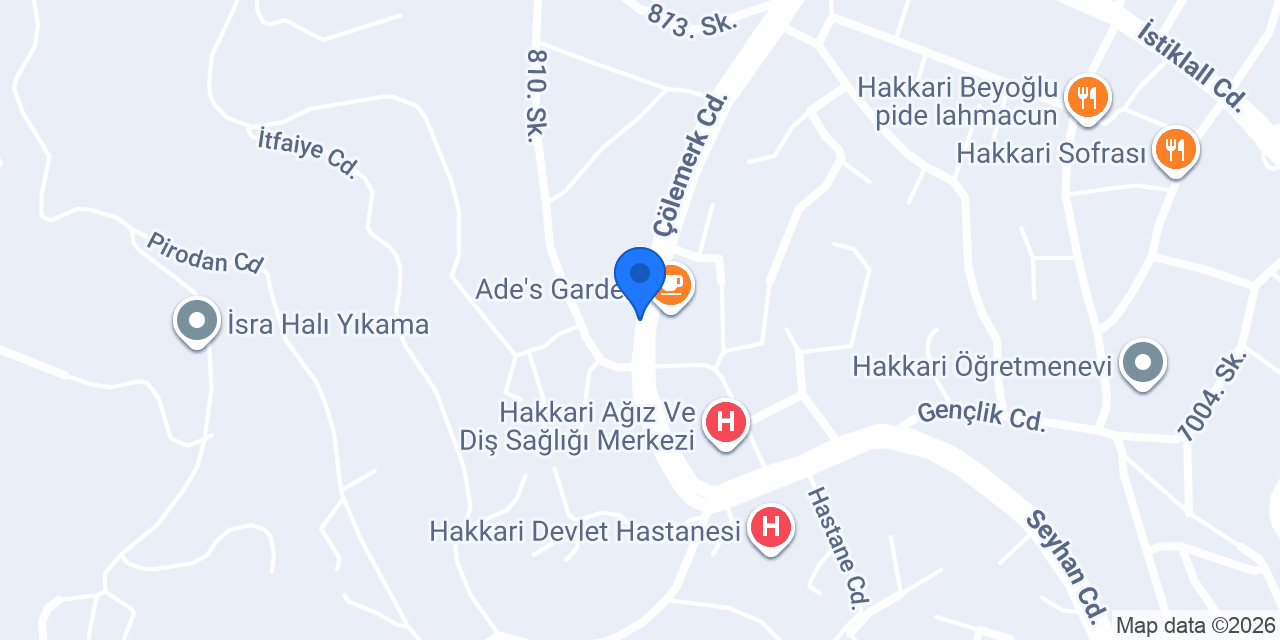 Çiçek Taksi Durağı konumu