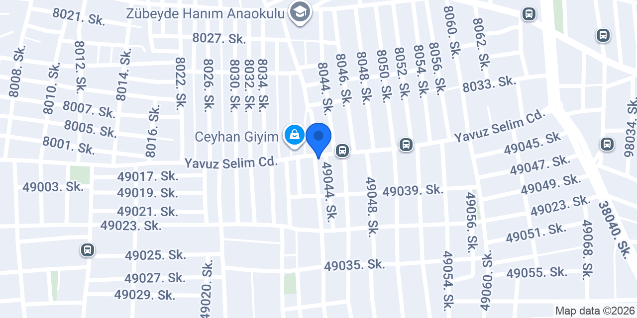 Bayhan Giyim konumu