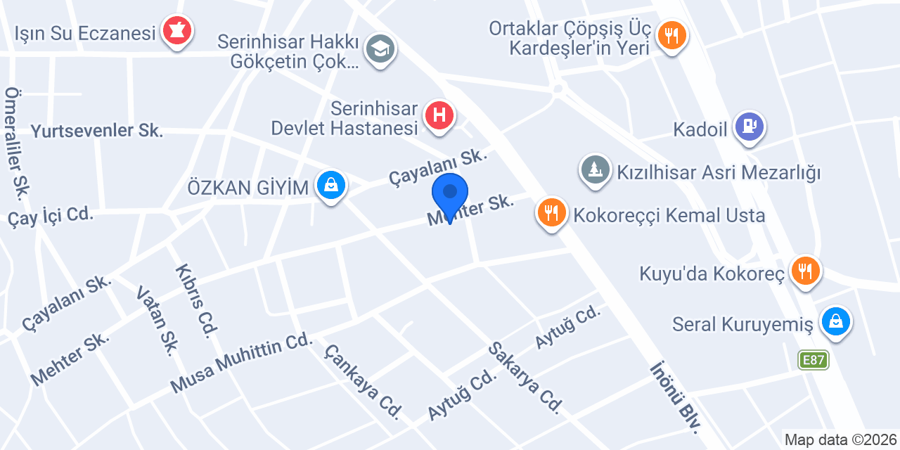Keçeci Kuruyemiş konumu