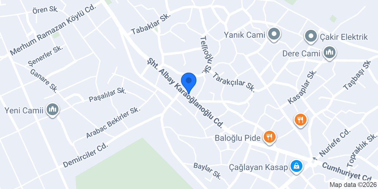 ÜÇGEN MOTOR TAVAS konumu