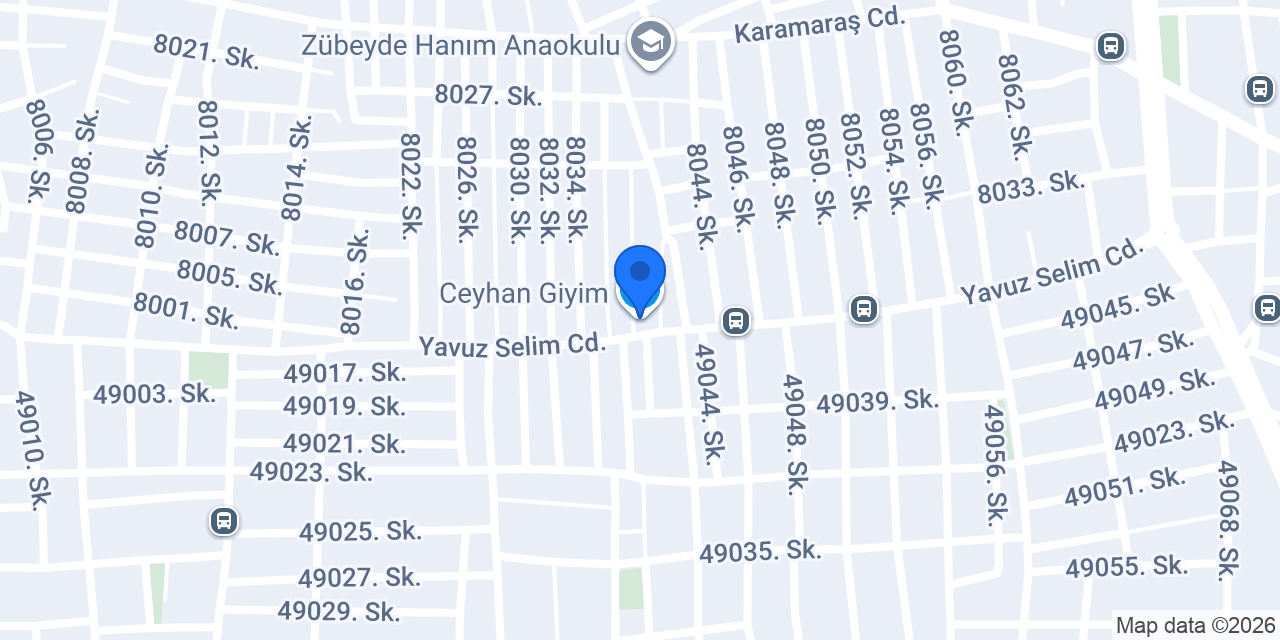 Ceyhan Giyim konumu