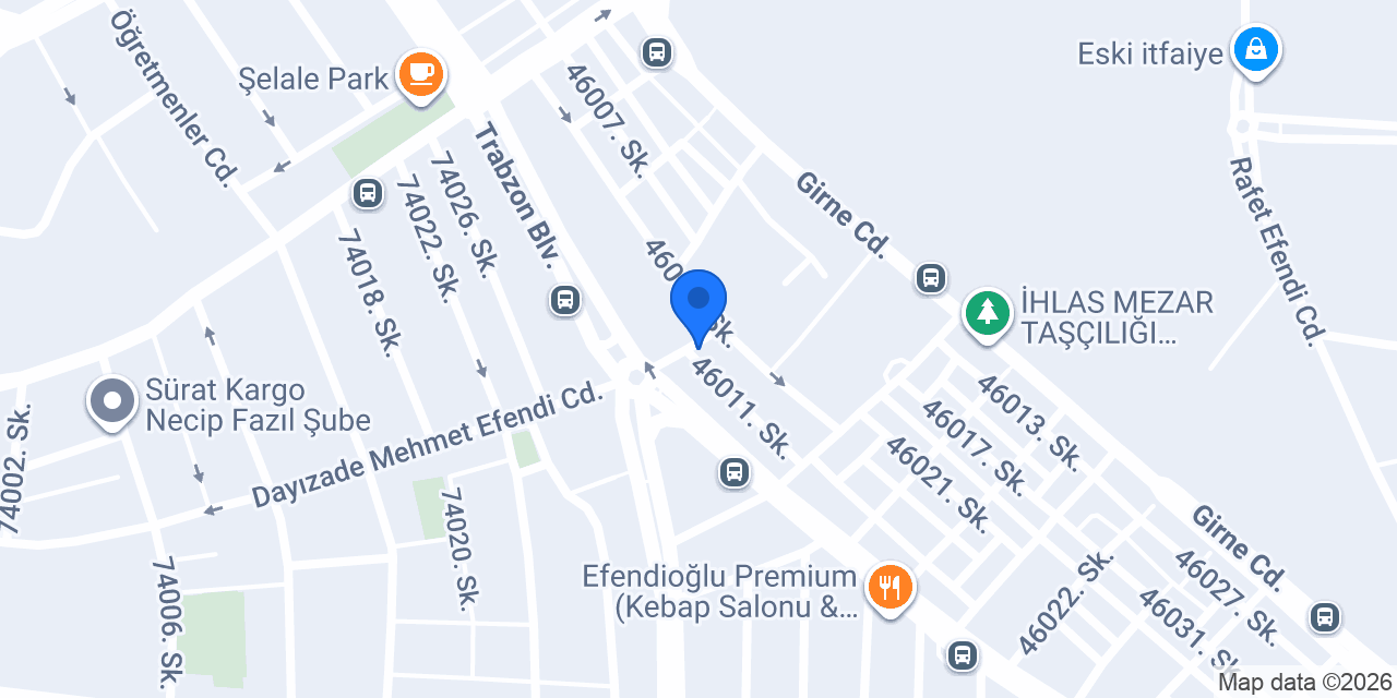 Elçi Alwaha Turizm Kahramanmaraş Şubesi konumu