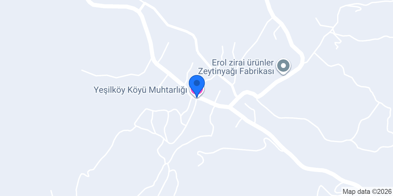 Yeşilköy Köyü Muhtarlığı konumu
