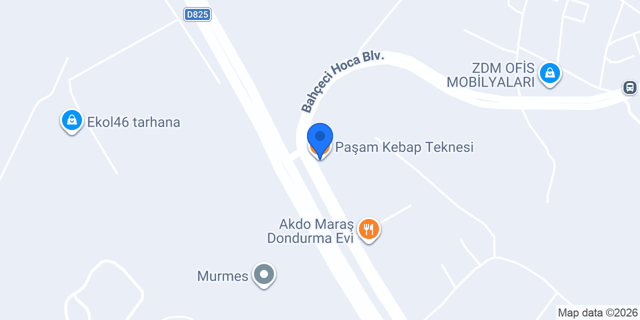 Paşam Kebap Teknesi konumu