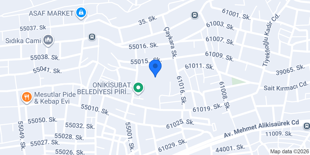 19 Mayıs Anadolu Lisesi konumu