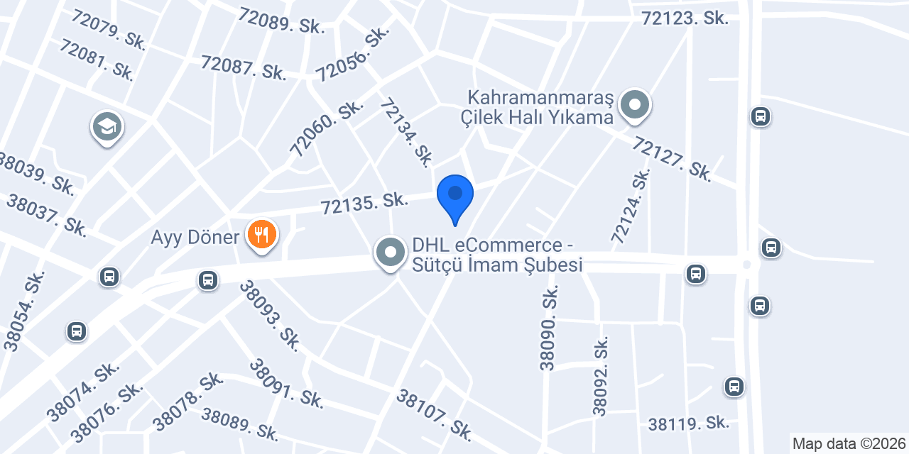 DEMA AHŞAP konumu