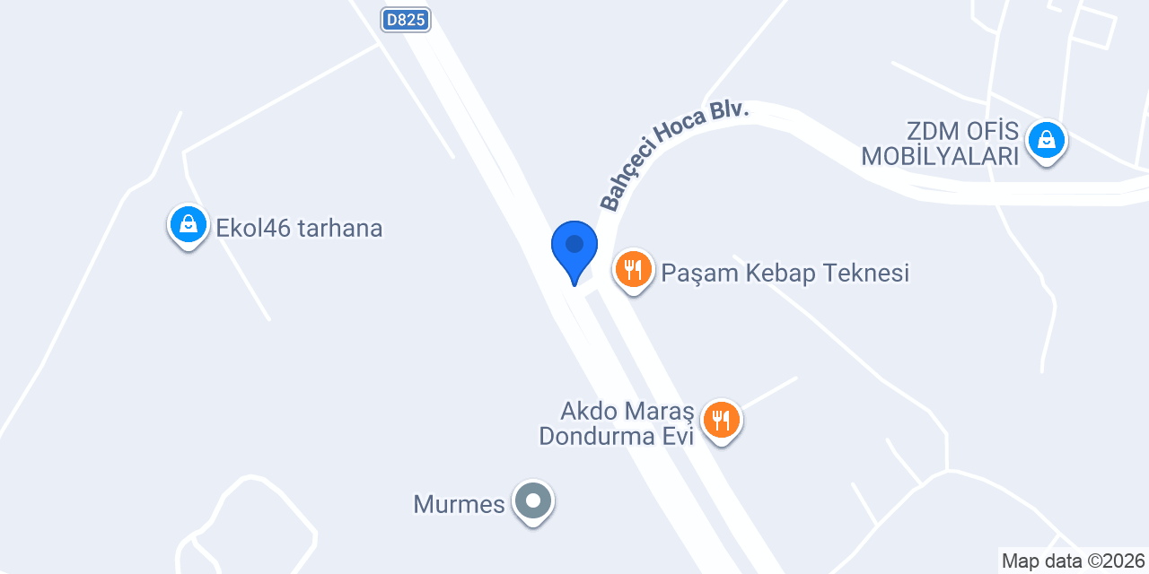 Diriliş pastanesi konumu
