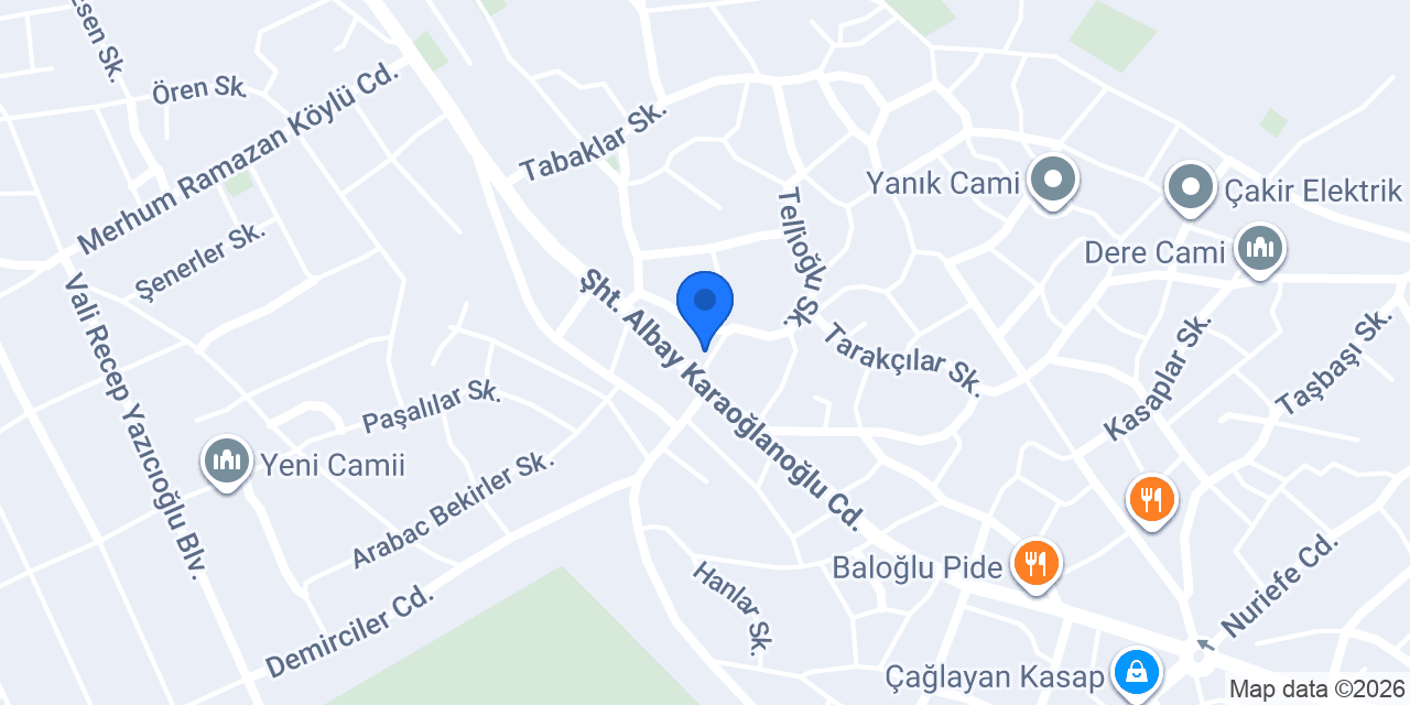 hüseyinbeyler cami konumu
