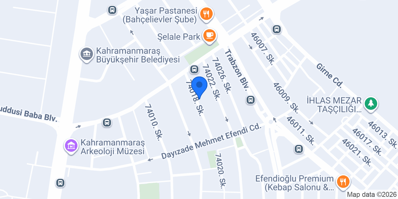 Hançer Elektronik konumu