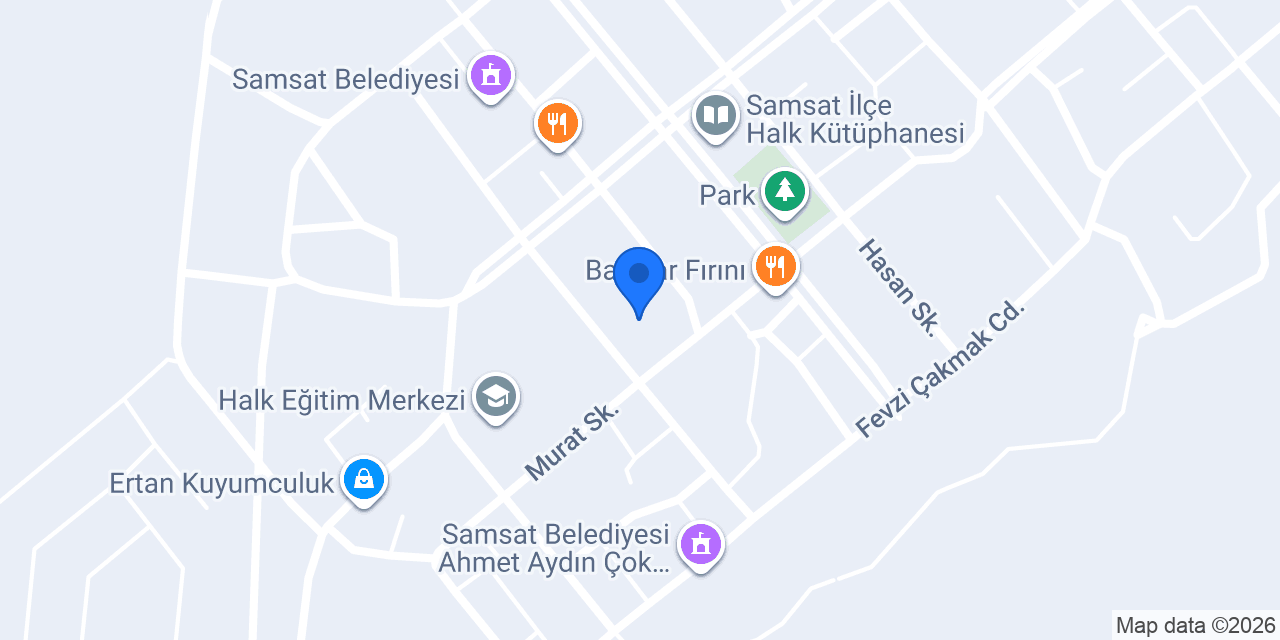 Merkez İlkokulu konumu