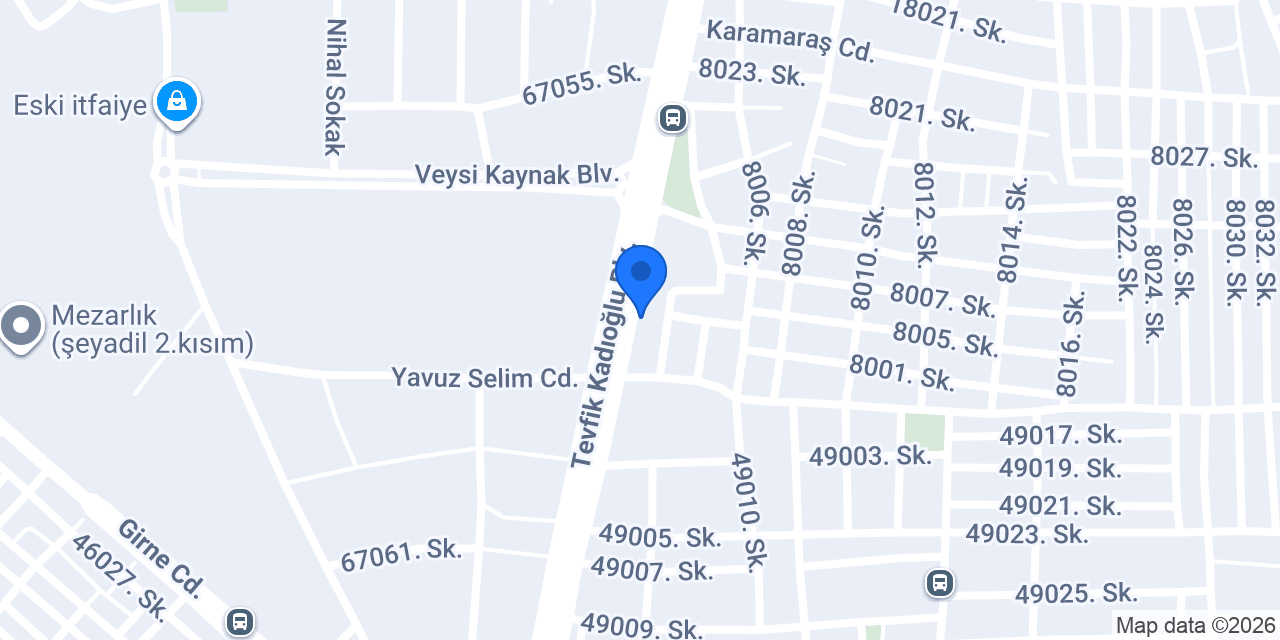 Mert Ekmek Fabrikası konumu