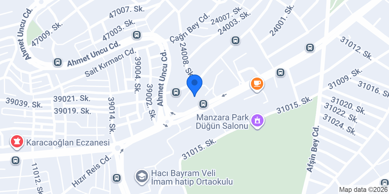 Taksi maraş konumu