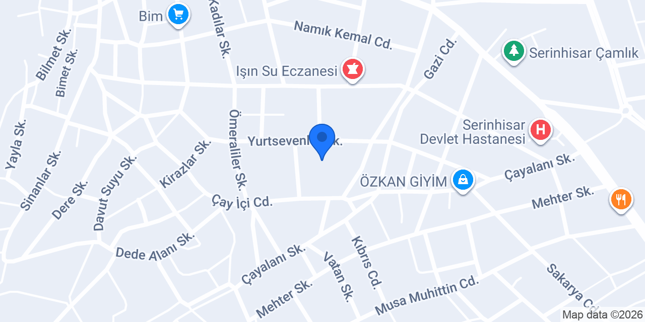 Nail Parça yazlık bahçe konumu