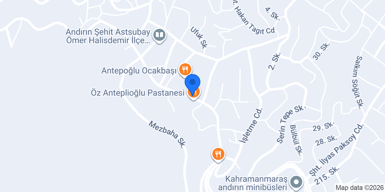 Uludağ Pastanesi konumu