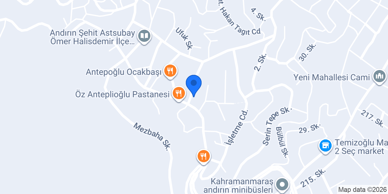 Kilim-çevik Ticaret konumu