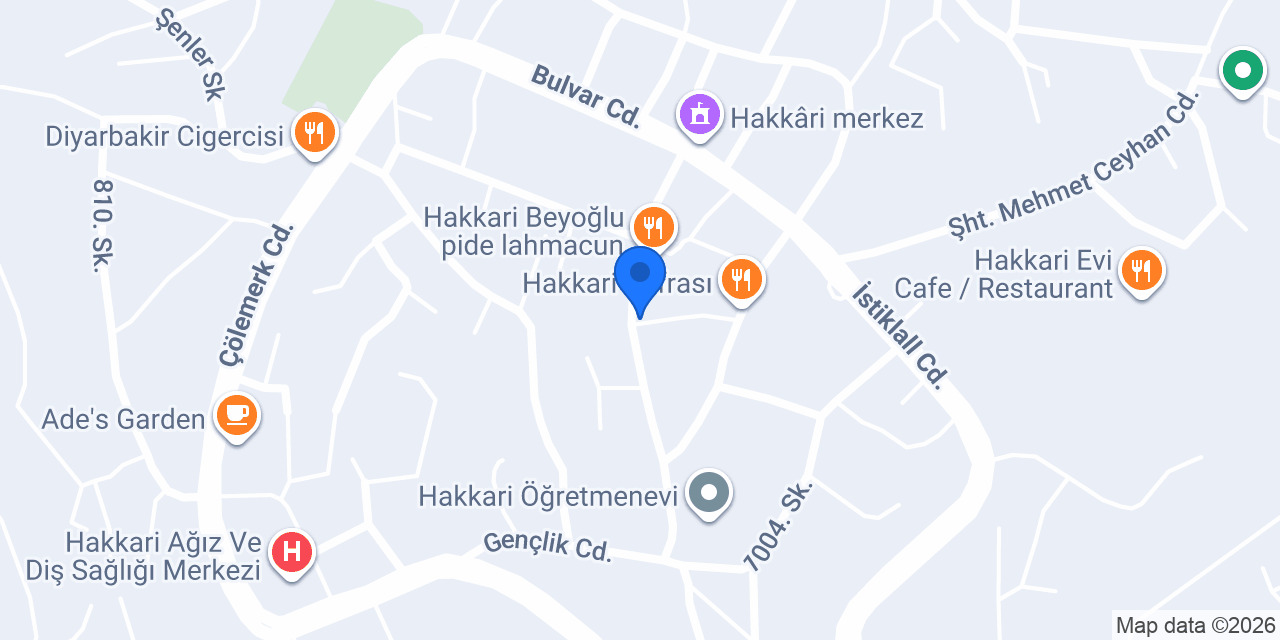 Sümbül Taksi Durağı konumu