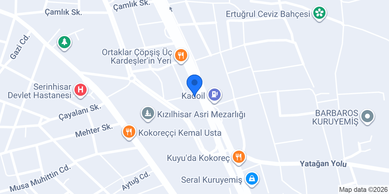 Sude Kuruyemiş konumu