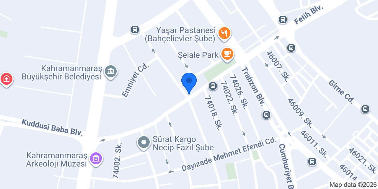 Bars kozmetik konumu