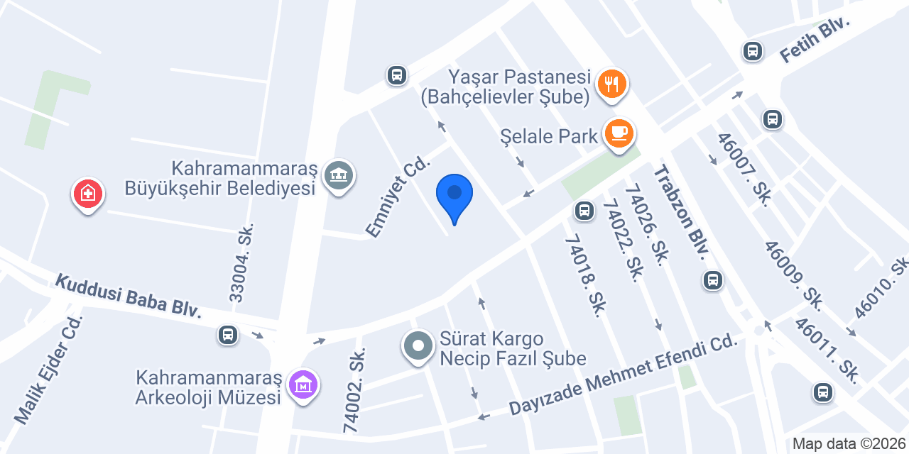 Şems Bilişim Sistemleri konumu