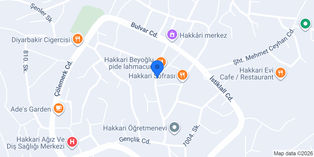 Van Seyahat konumu